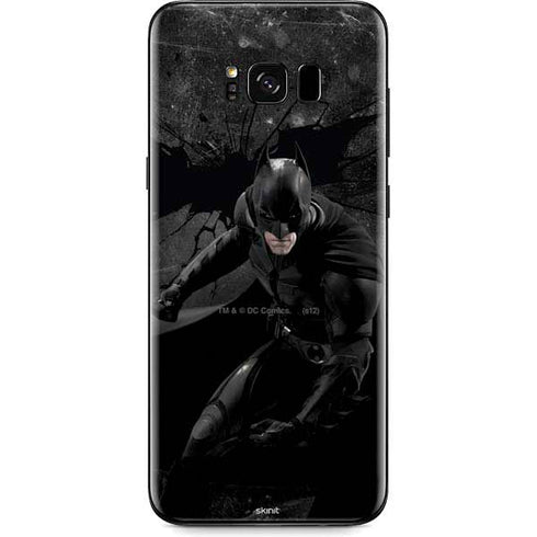 DC Comics Batman The Dark Knight Action pose Galaxy S8 Plus Skin